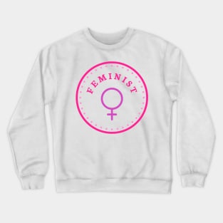 feminist circle Crewneck Sweatshirt